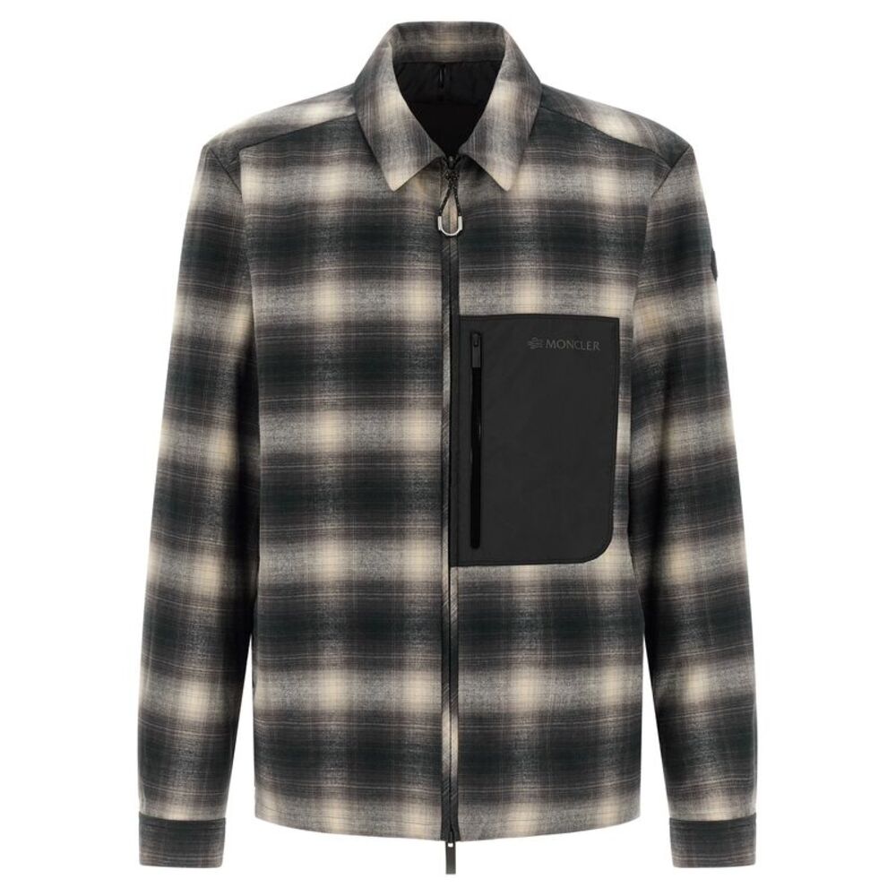 Moncler Multicolor Cotton Shell Men's Jacket